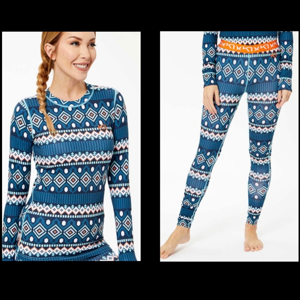 Kari Traa Geometric Fryd Baselayer set Medium